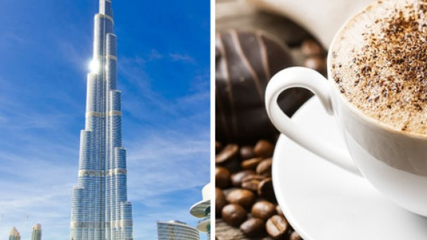 Burj Khalifa: 124th & 125th Floor + Café