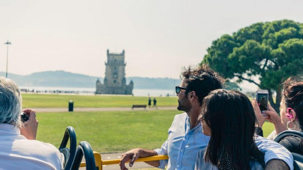 Visita turística combinada en Lisboa: excursión en autobús con paradas libres por Lisboa con cuatro rutas con tranvía