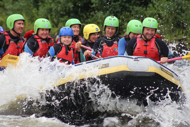 Aberfeldy Rafting en el río Tay