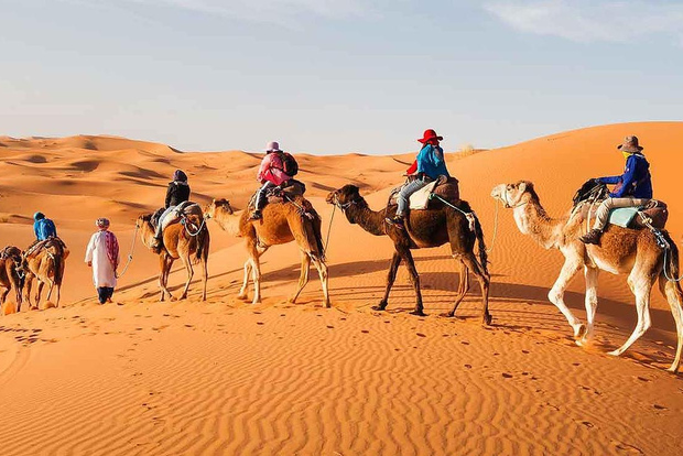Marrakech: Tour di 3 giorni di Merzouga e del deserto del Sahara