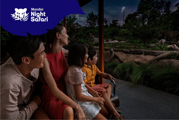 Singapore: Night Safari and Tram Ride Ticket