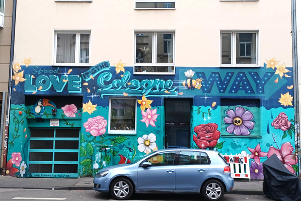Cologne: Street Art Walking Tour Belgian Quarter