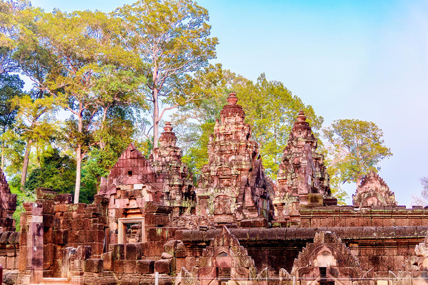 Siem Reap: Tour delle cascate di Kulen e di Banteay Srei