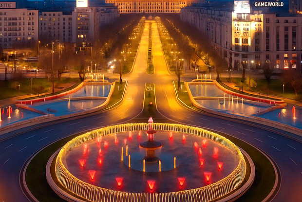 Breve tour di Bucarest con guida turistica dal vivo in formato hop-on hop-off