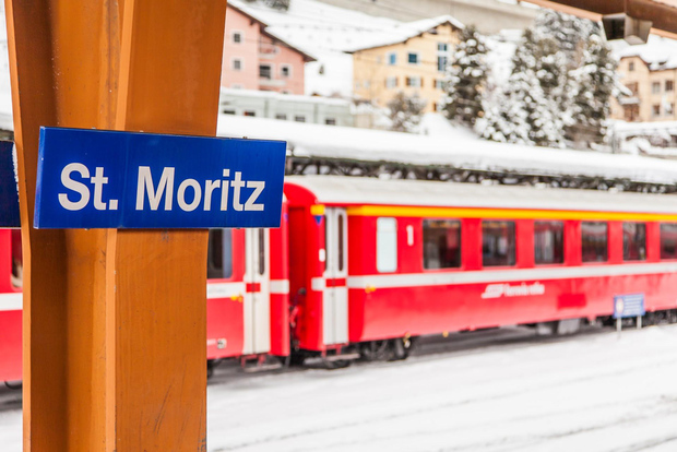 Milano: Privat dagstur till St Moritz med resa med Bernina Express