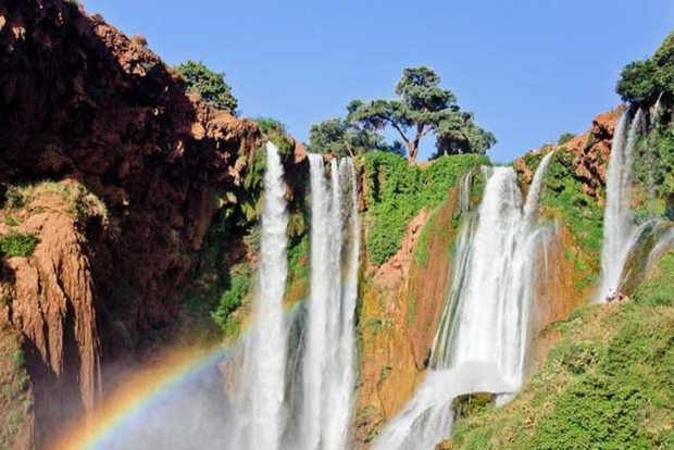 Da Marrakech: tour guidato in barca alle cascate di Ouzoud