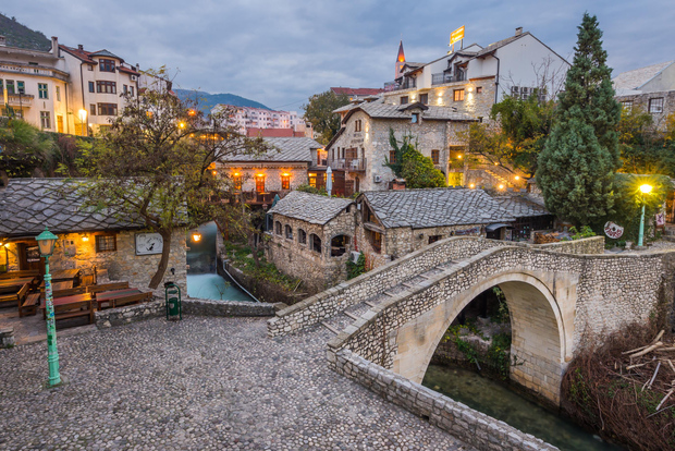 Spalato/Trogir: Tour di Mostar e Medjugorje con degustazione di vini