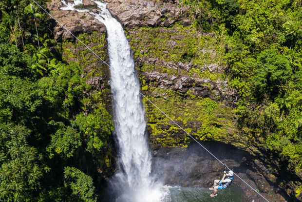 Hawaii: Big Island Hilo Zipline Tour