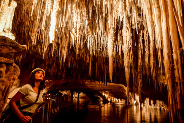 Alcudia: Caves of Drach Tour from the North with Boat Trip
