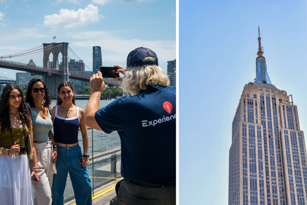 NYC: Halvdagsutflykt med lyxig busstur och inträde till Empire State Building