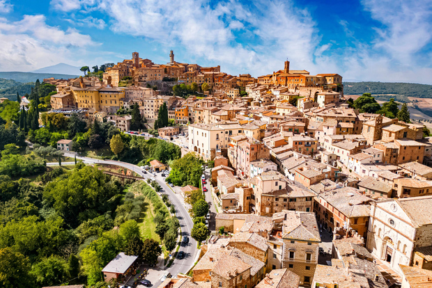 Rom: Tagestour in die Toskana und nach Montepulciano mit Mittagessen und Weinen