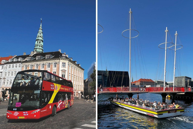 Copenaghen: biglietto 2 in 1 per autobus e barca