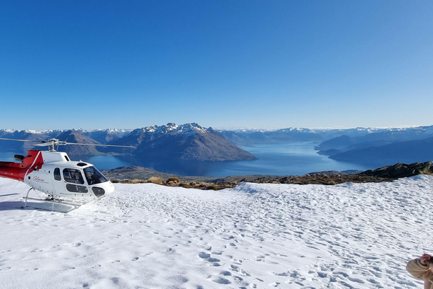 Queenstown : vol en hélicoptère au-dessus des Remarkables et atterrissage alpin