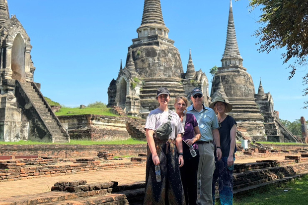Da Bangkok: escursione al mercato galleggiante e ad Ayutthaya