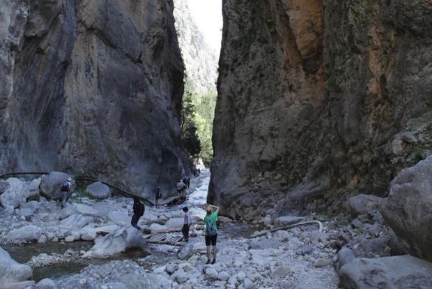 Creta: trekking guidato privato alla gola di Samaria con trasferimento