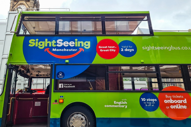 Manchester: Tour panoramico in autobus