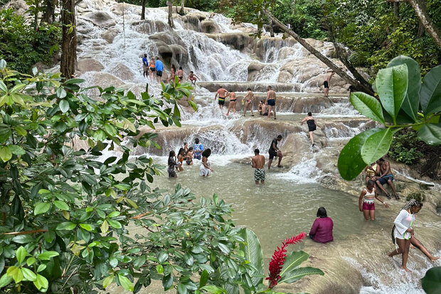 Jamaica: Dunn's River Falls, 9 Mile and Optional Lagoon Tour