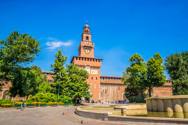 Milan : billet d'entrée au château des Sforza avec audioguide numérique