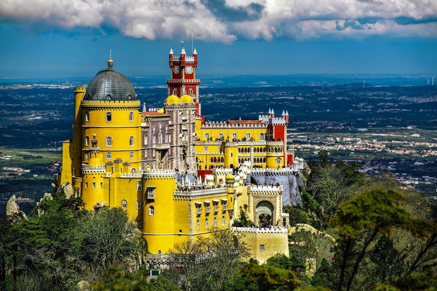 Gita magica di 1 giorno: Palácio da Pena, Sintra, Cabo da Roca e Cascais