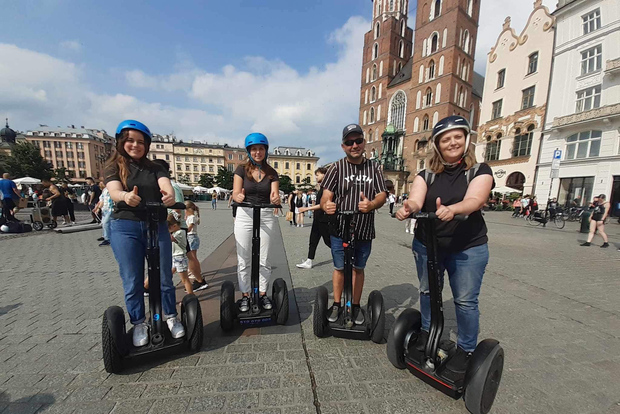 Cracovia: 2 ore di Seconda Guerra Mondiale, visita del Ghetto in Segway