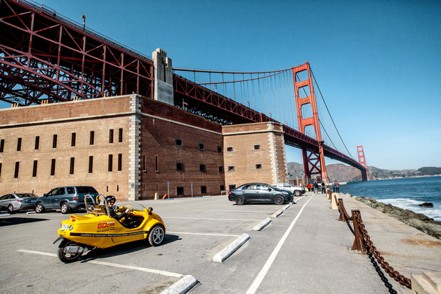 Tour di 3 ore di GoCar nei parchi e nelle spiagge di San Francisco