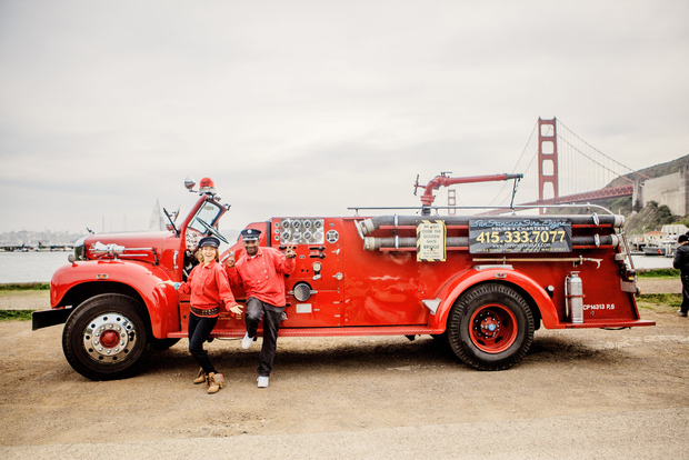 Baia di San Francisco: Tour di 90 minuti con le autopompe