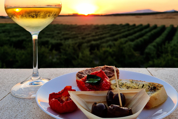 Wine tasting under the Stars in the vineyards of Agrigento