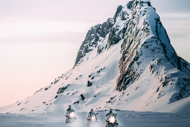 From Reykjavik: Golden Circle Super Jeep & Snowmobiling Tour