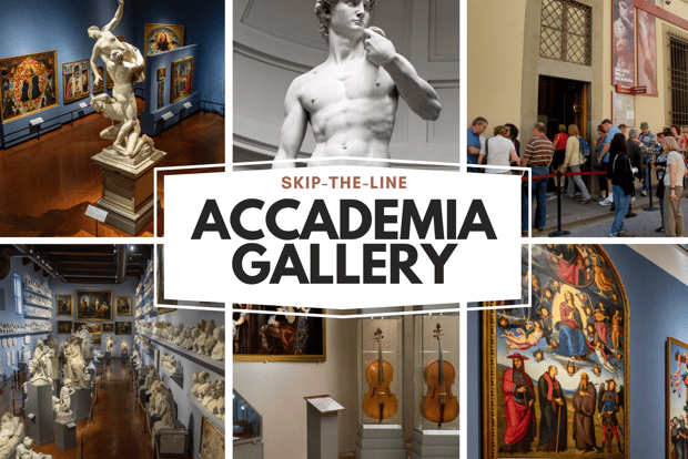 L'après-midi, accès à la galerie Accademia : David et Stradivarius