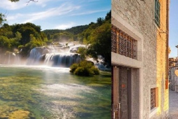 Da Sibenik: Tour privato di Sibenik e delle cascate di Krka