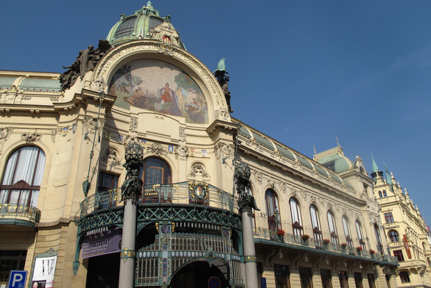 Praga: Tour a pie privado del Cubismo y el Art Nouveau
