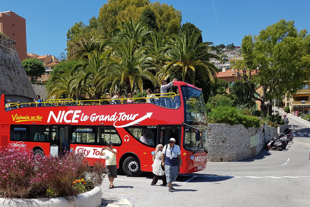 Nice: 1 or 2-Day Hop-On Hop-Off Bus Tour