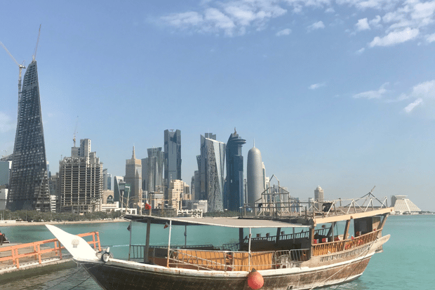 Doha: Visita de la ciudad y crucero en barco dhow