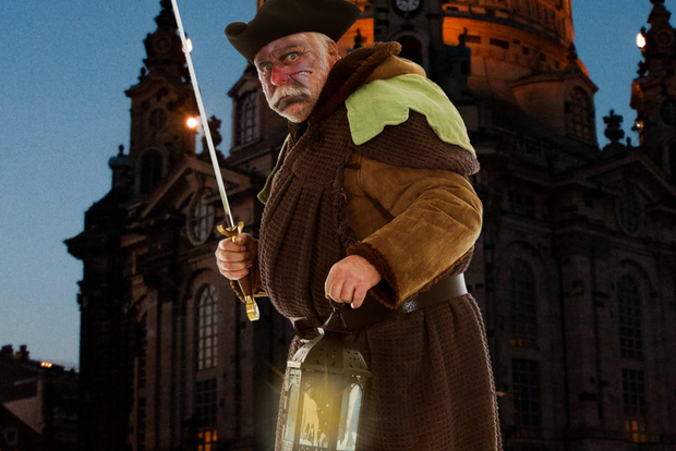 Un terrificante tour di Dresda guidato da un Dungeon Master