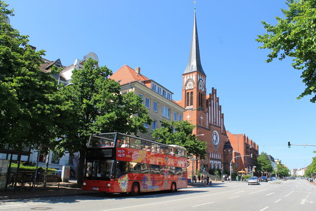 Kiel: 24 horas en autobús turístico Hop-On Hop-Off