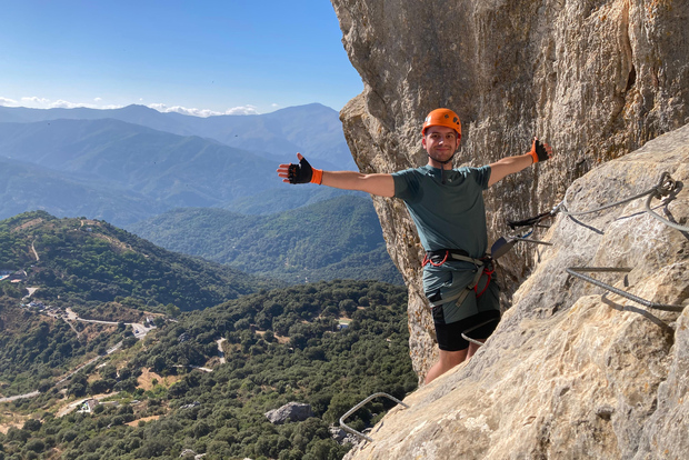 Benalauria: Via Ferrata Beginners Tour