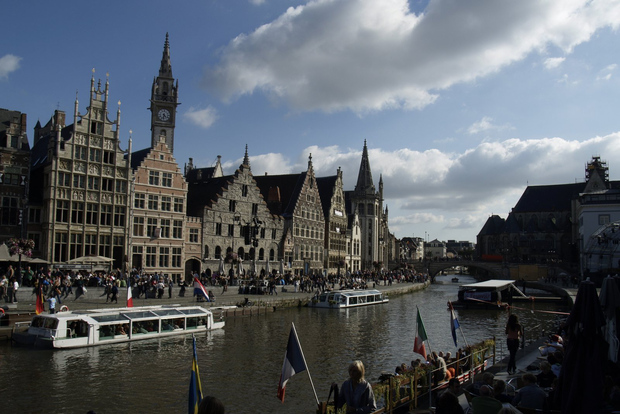 Gante: Excursão a pé do mercado de sexta-feira à catedral