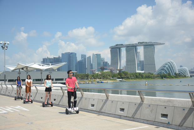 Singapore: Tour di Marina Bay in Segway
