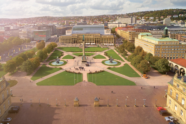 Stuttgart: Paseo Circular Privado por la Ciudad