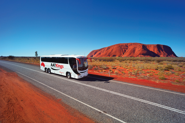 Luxus Bustransfers von Ayers Rock nach Kings Canyon