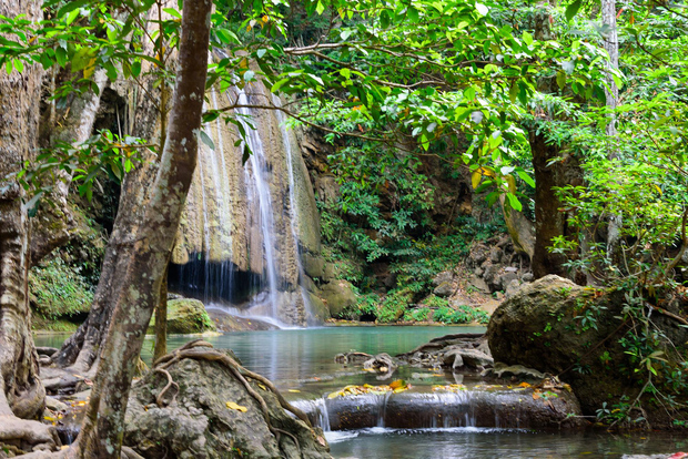 Tour privato: cascata di Erawan e Kanchanaburi