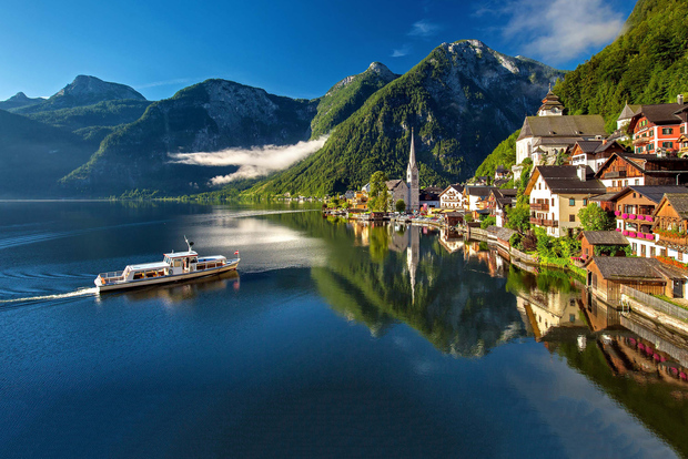Tour privato di Hallstatt di un giorno intero