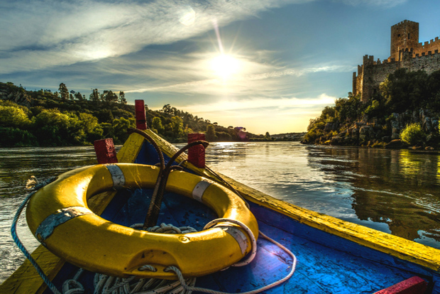 Von Lissabon aus: Tomar, Christus-Kloster & Almourol Castle Tour
