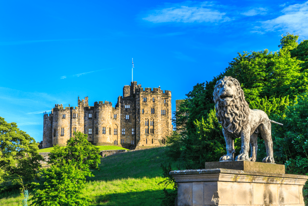 Da Edimburgo: Tour del castello di Alnwick e degli Scottish Borders