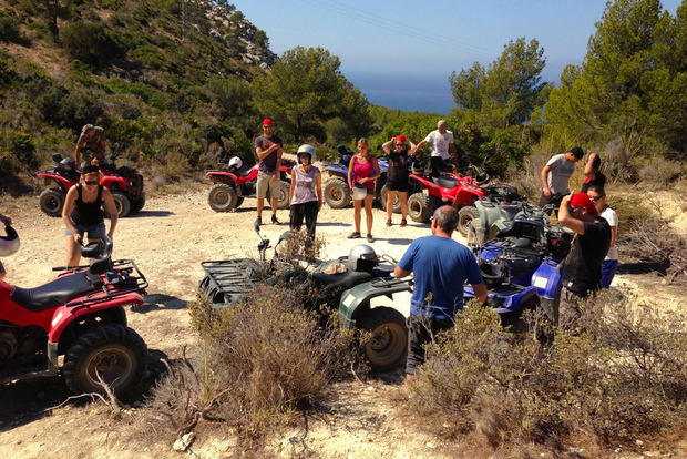 Von Andratx aus: San Telmo Quad Bike Tour