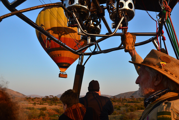 Pilanesbergs nationalpark/Sun City Hot Air Balloon Safari