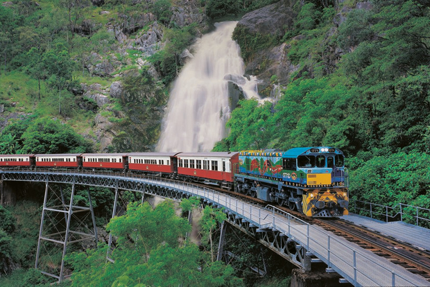 Cairns: Skyrail Cableway till Kuranda och tågbiljett