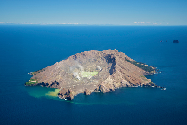 White Island e Whale Island: volo panoramico di 1 ora sul vulcano