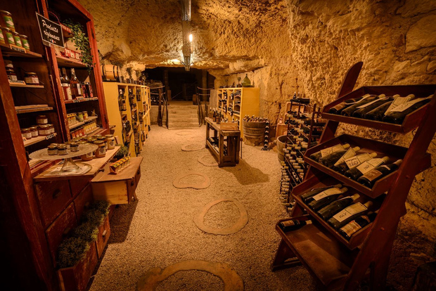 Amboise: Visita alle Grotte di Amboise e degustazione di vini