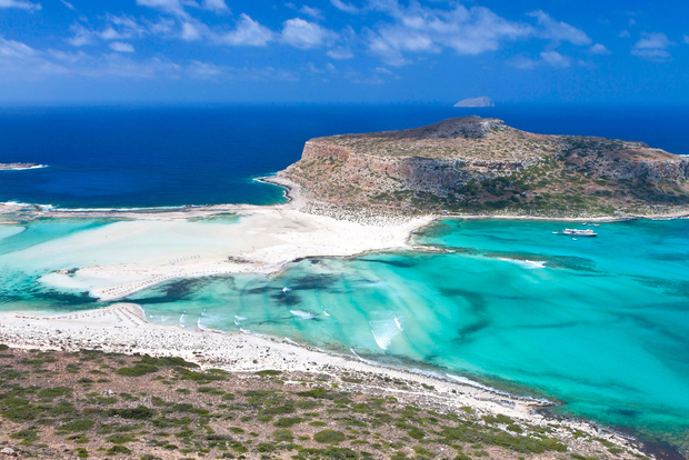 Héraklion : Excursion d'une journée sur l'île de Gramvousa et plage de Balos
